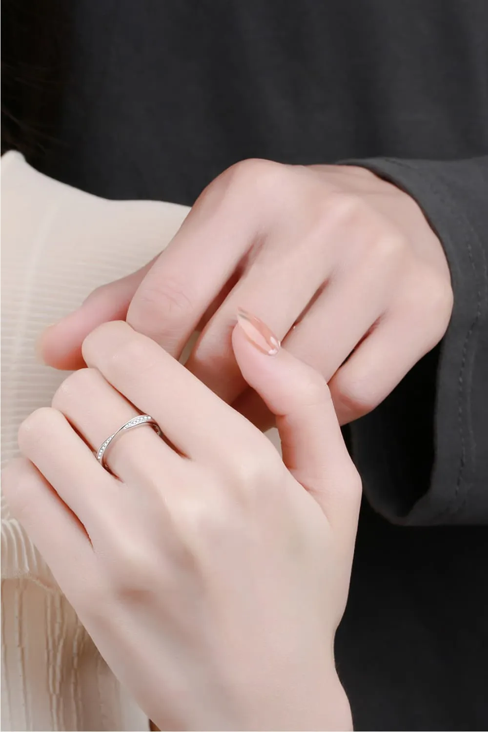 Minimalist 925 Sterling Silver Ring, image 3