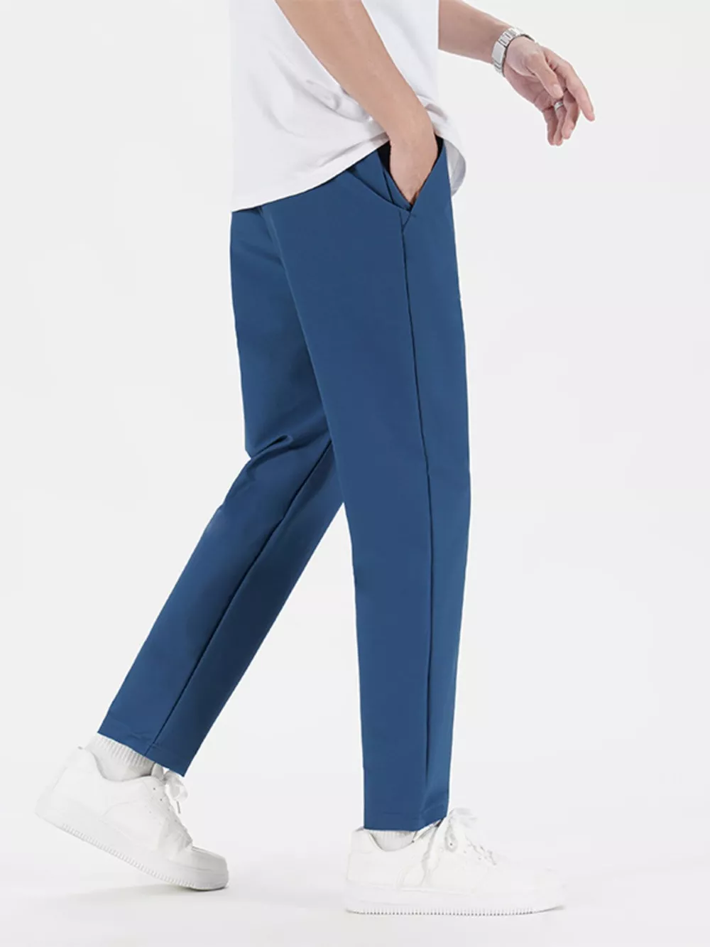 Men's Plus Size Casual Loose Fit Pants, image 4