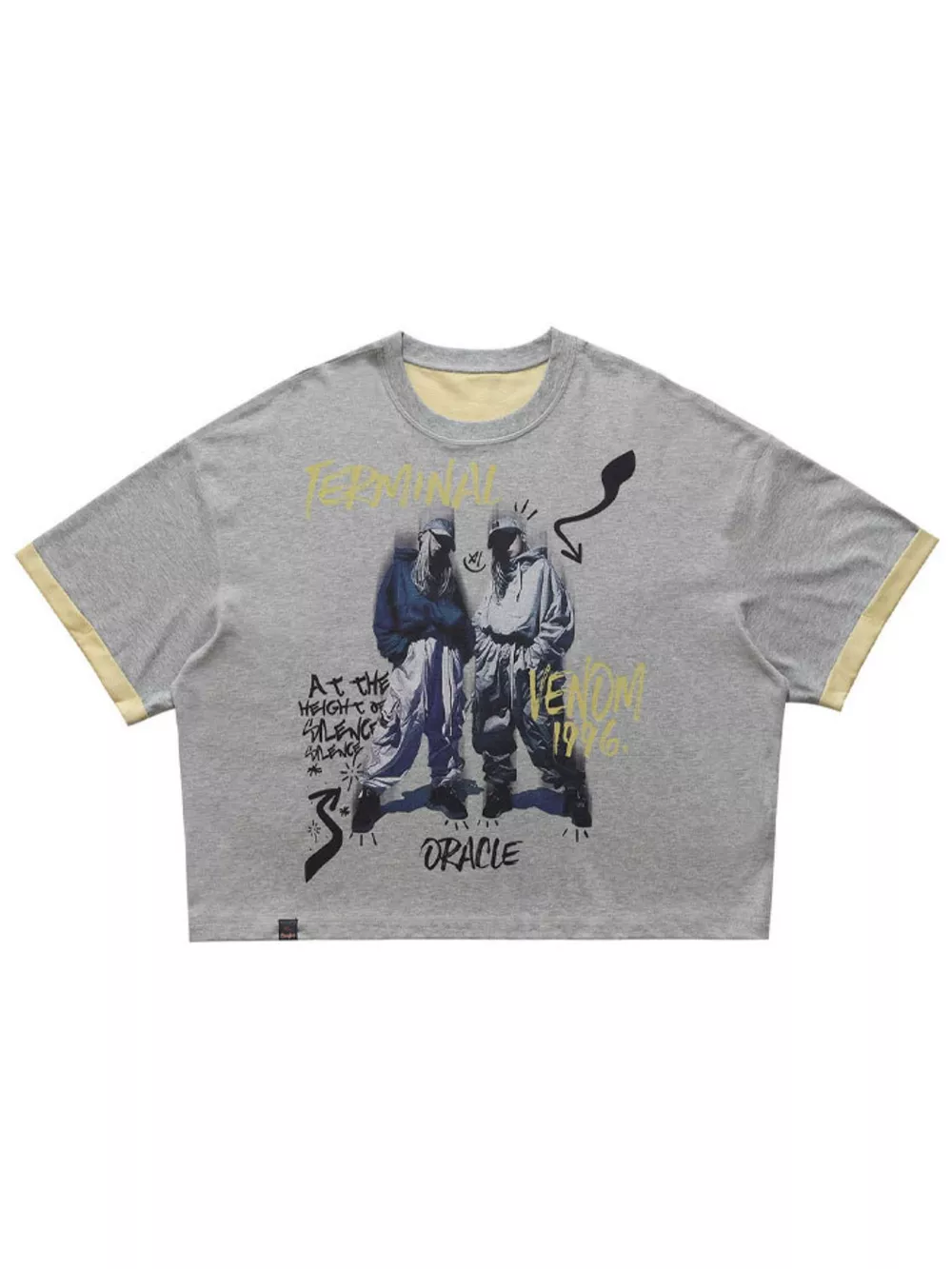 Men's Oversized Graphic Streetwear T-Shirt, image 4
