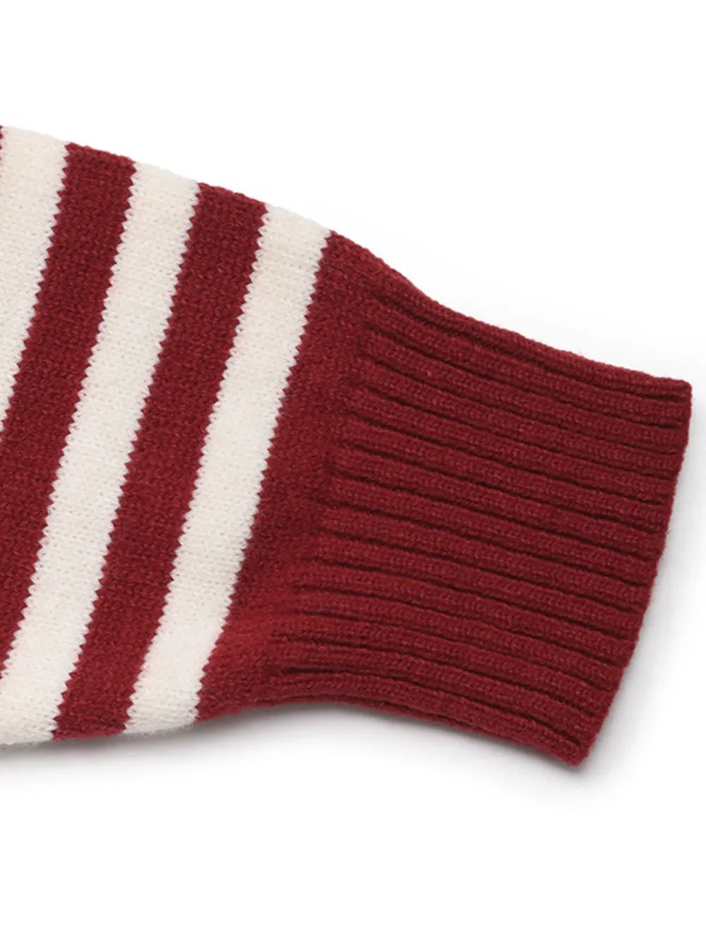 Striped Long Sleeve Hooded Sweater, image 7