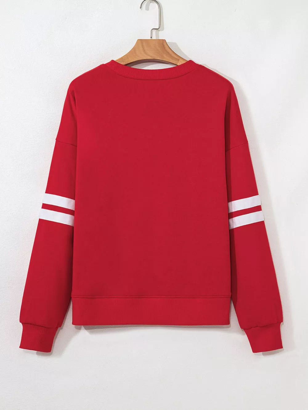 Striped Dropped Shoulder Sweatshirt, image 9