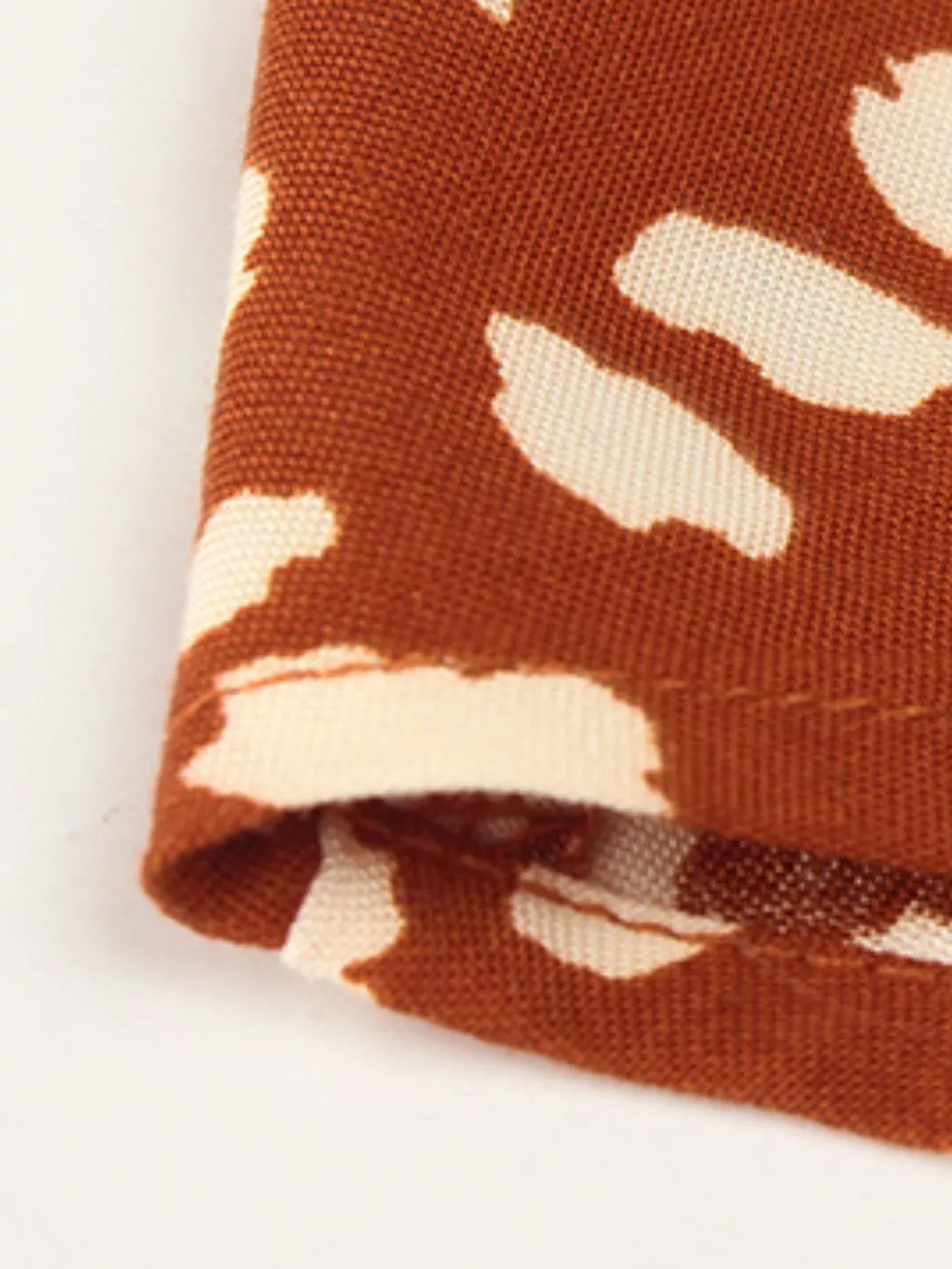 Animal Print Short Sleeve Dress, image 9