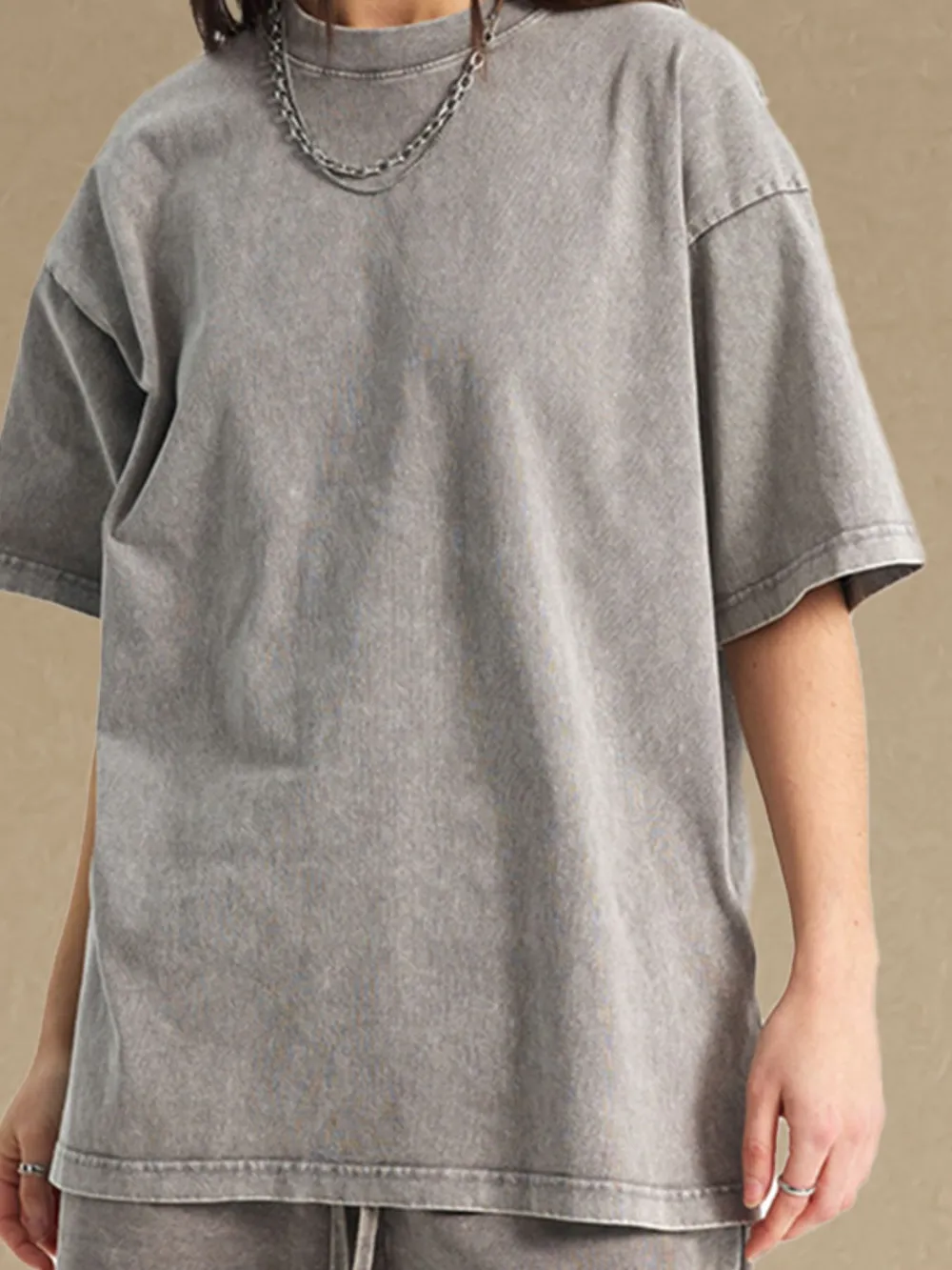 Men's Vintage Washed Oversized T-Shirt, image 12