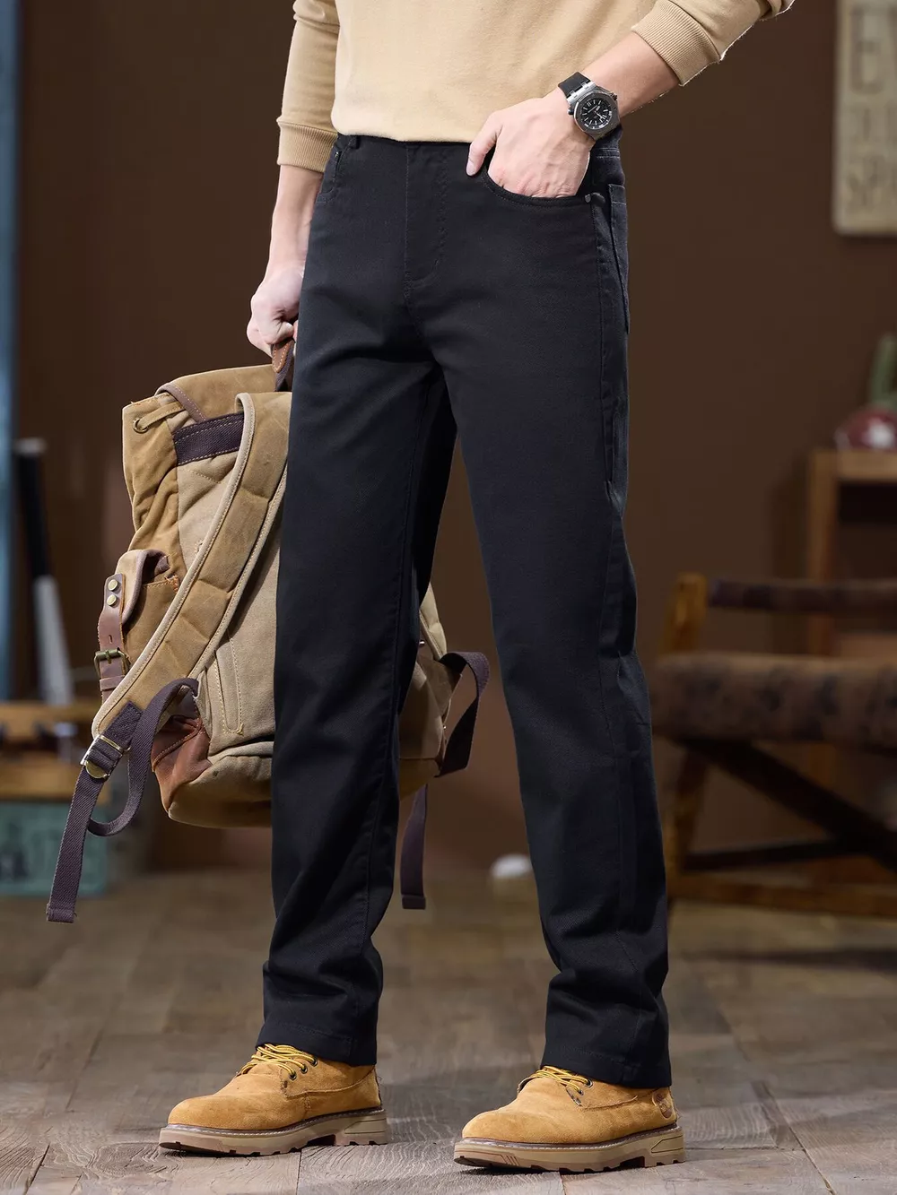 Men's Straight-Leg Pants