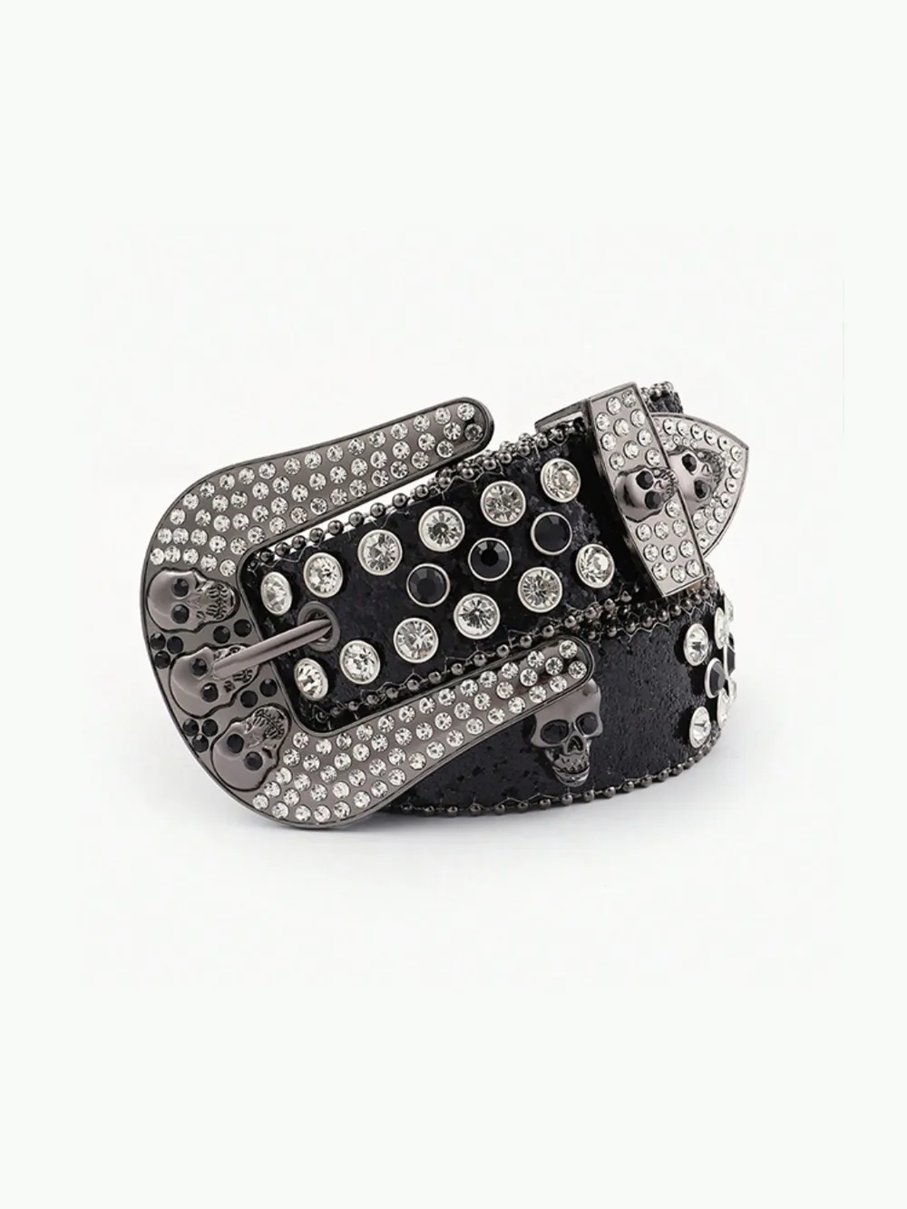 PU Leather Skull Belt, image 2