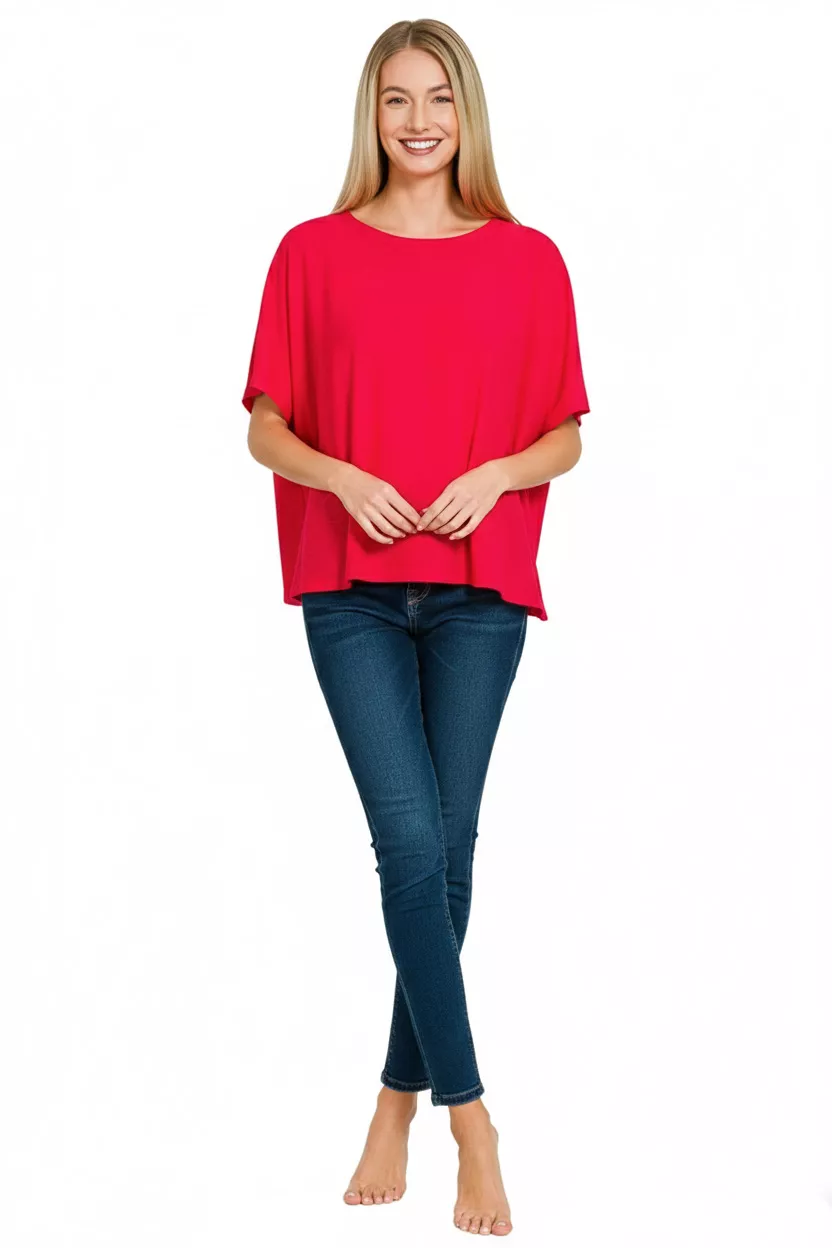 Round Neck Short Sleeve T-Shirt, image 3