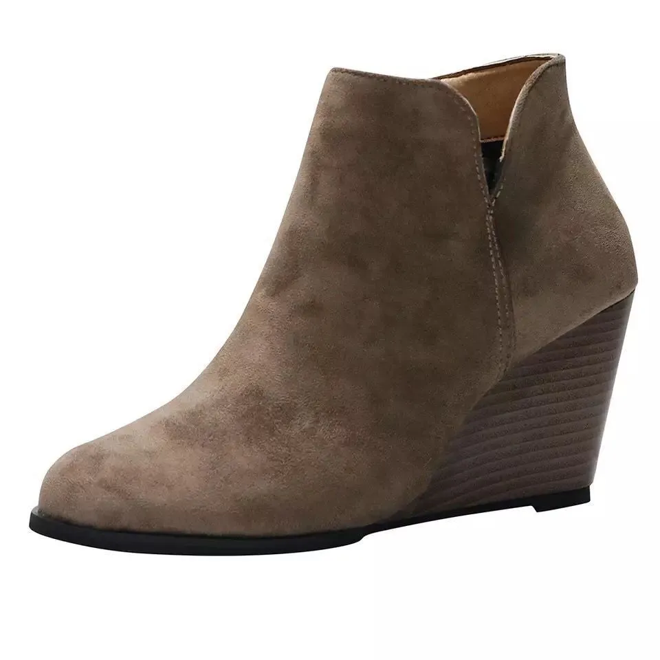 High Heel Ankle Boots with Side Zip, image 7