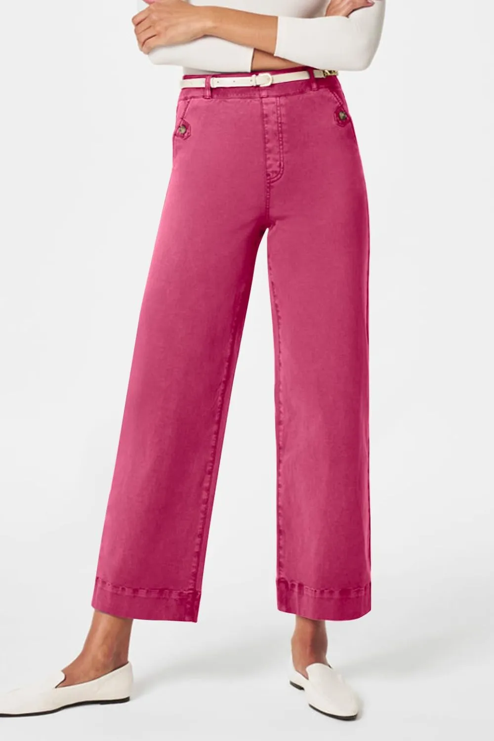 High Waist Jeans with Pockets, image 6
