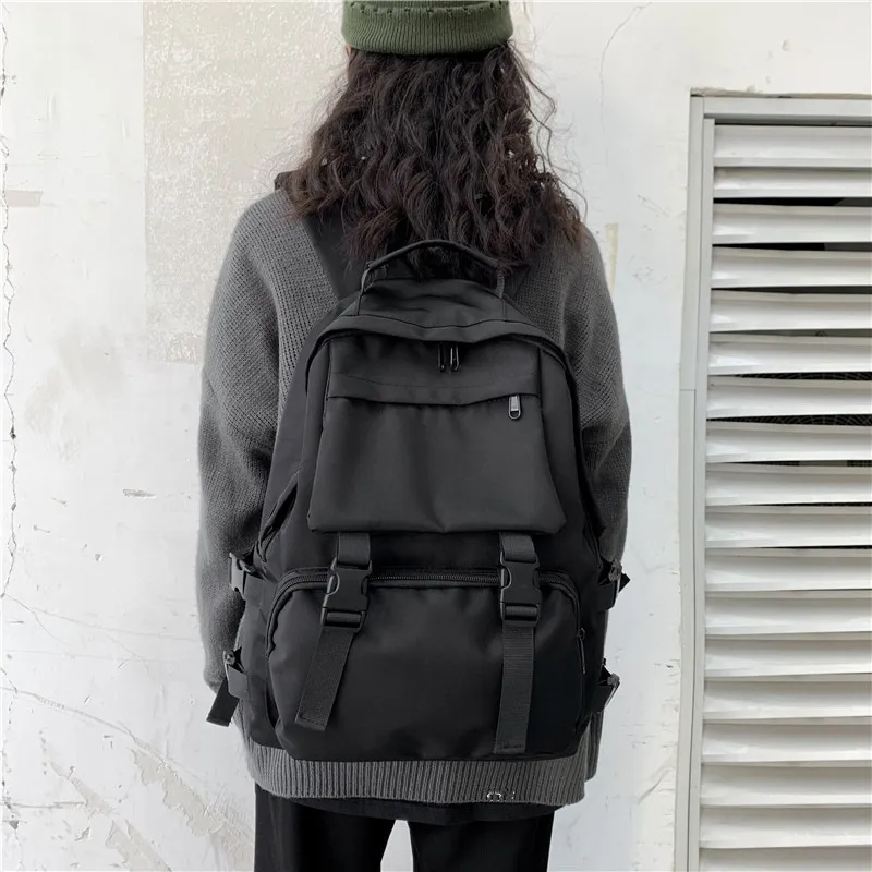Oxford Cloth Adjustable Straps Backpack Bag, image 5