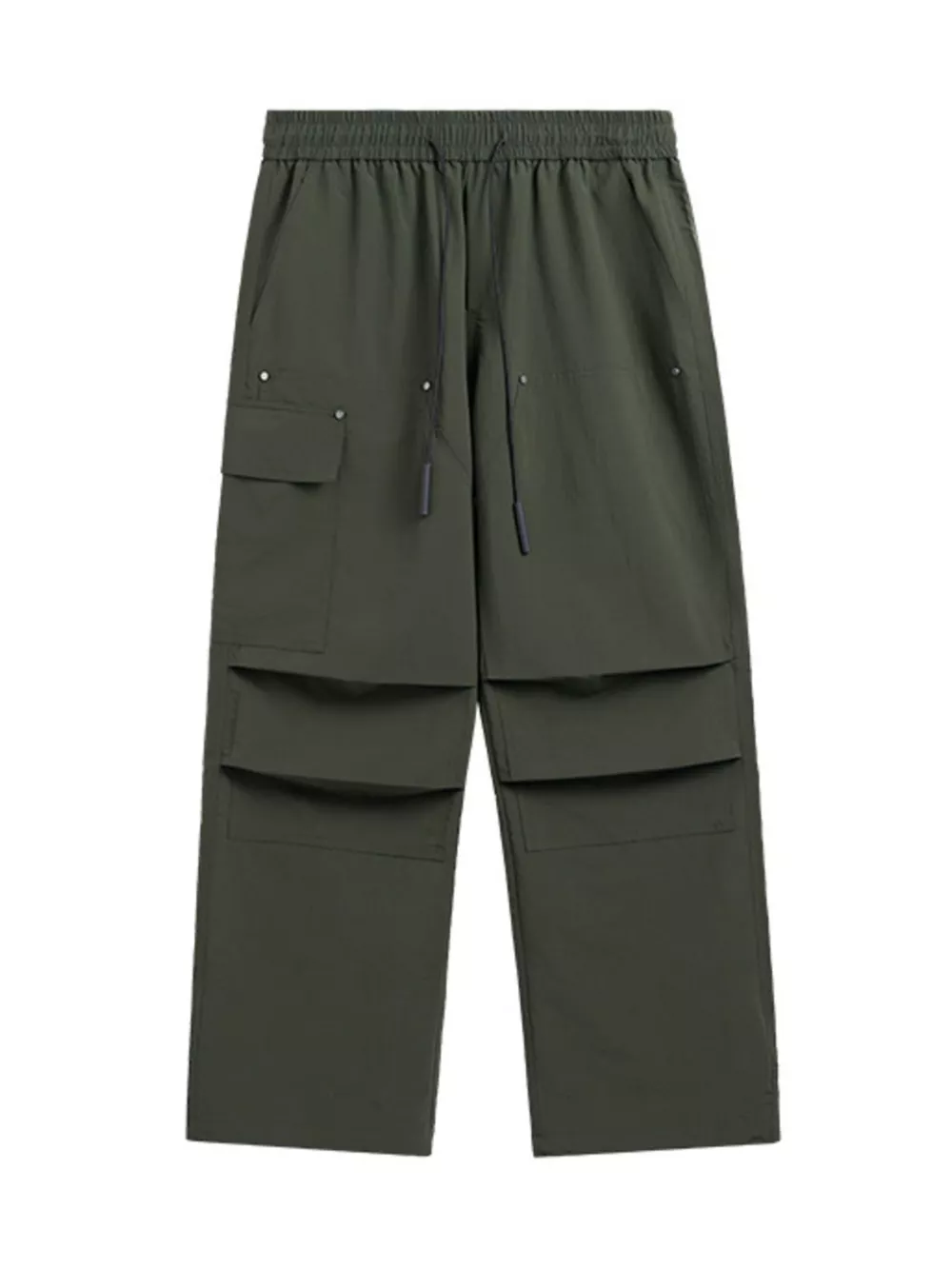 Men's Wide Leg Cargo Pants, image 4