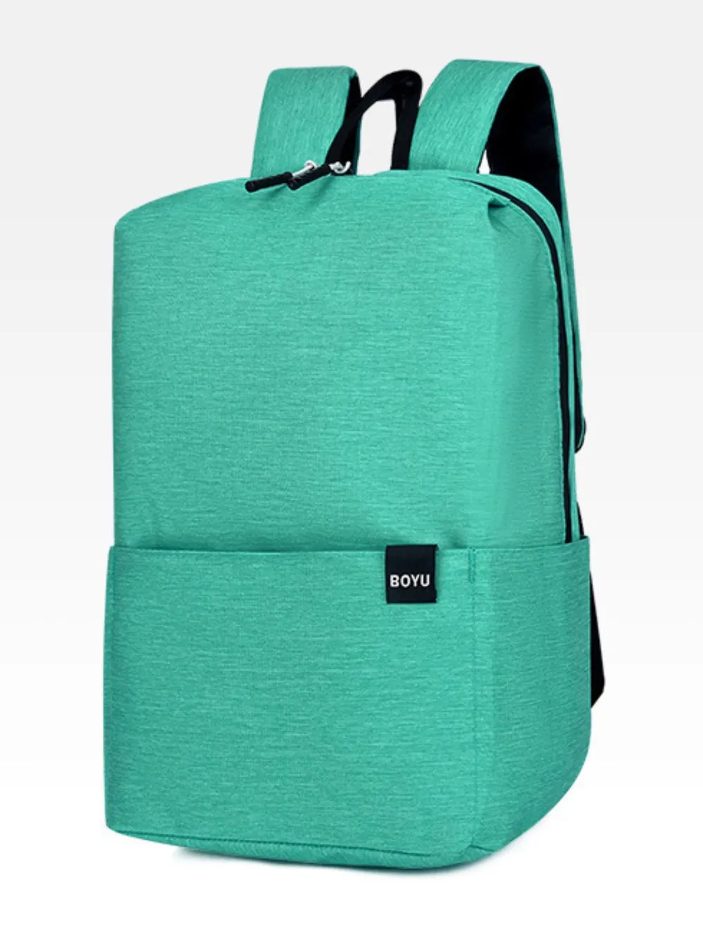 Solid Color Nylon Backpack Bag, image 4