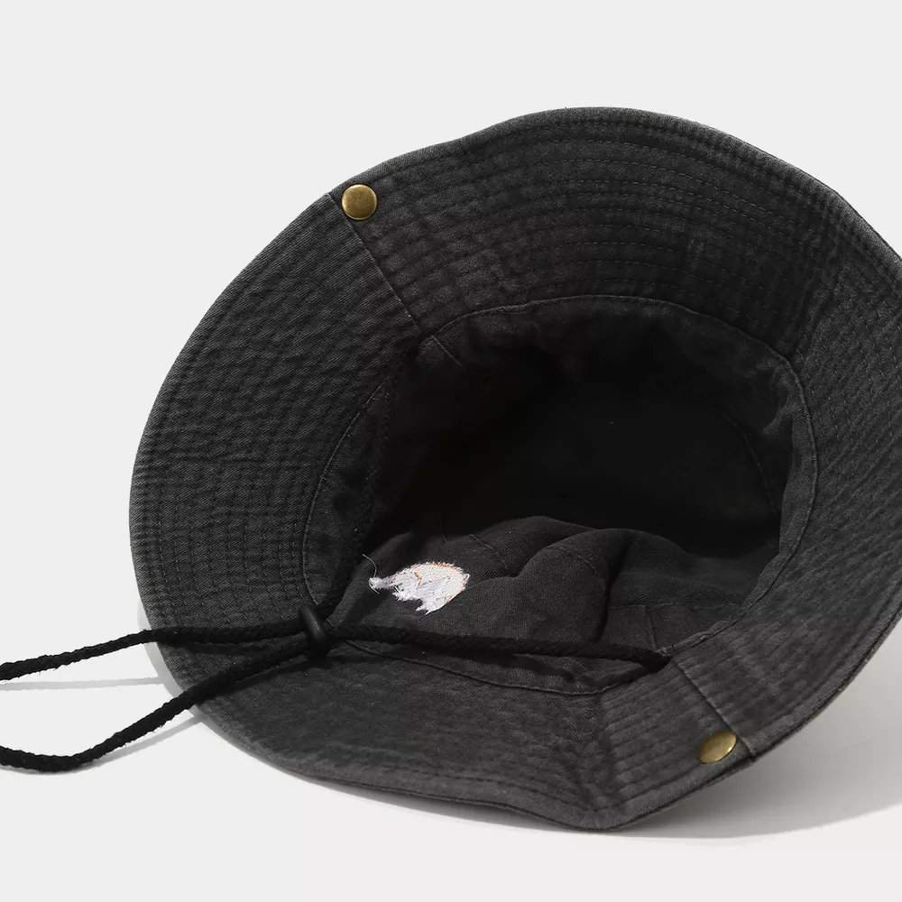 Mountain Embroidery Bucket Hat, image 2