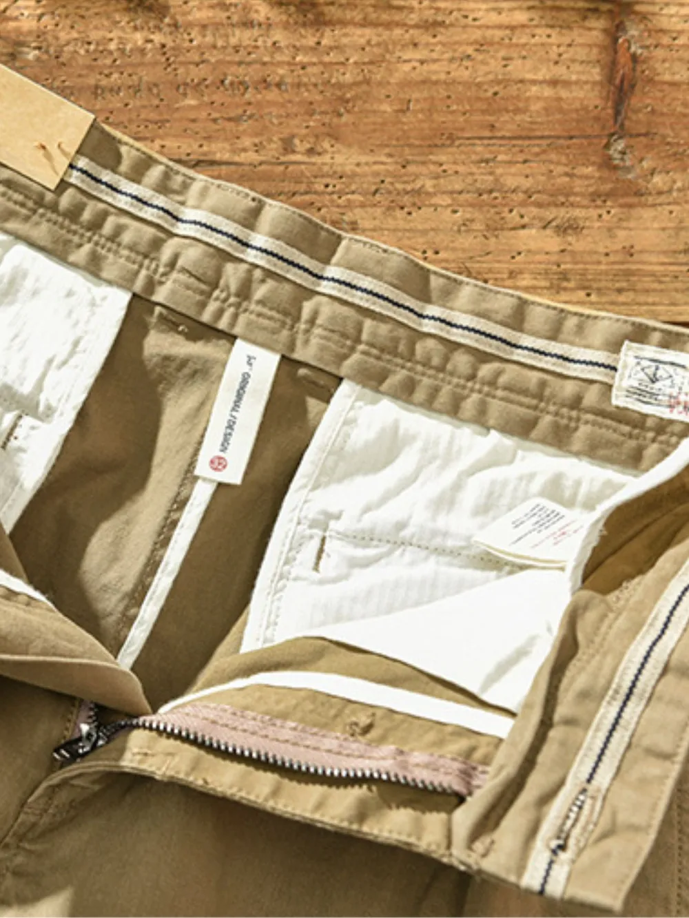 Men's Relaxed Fit Pants with Pockets, image 3