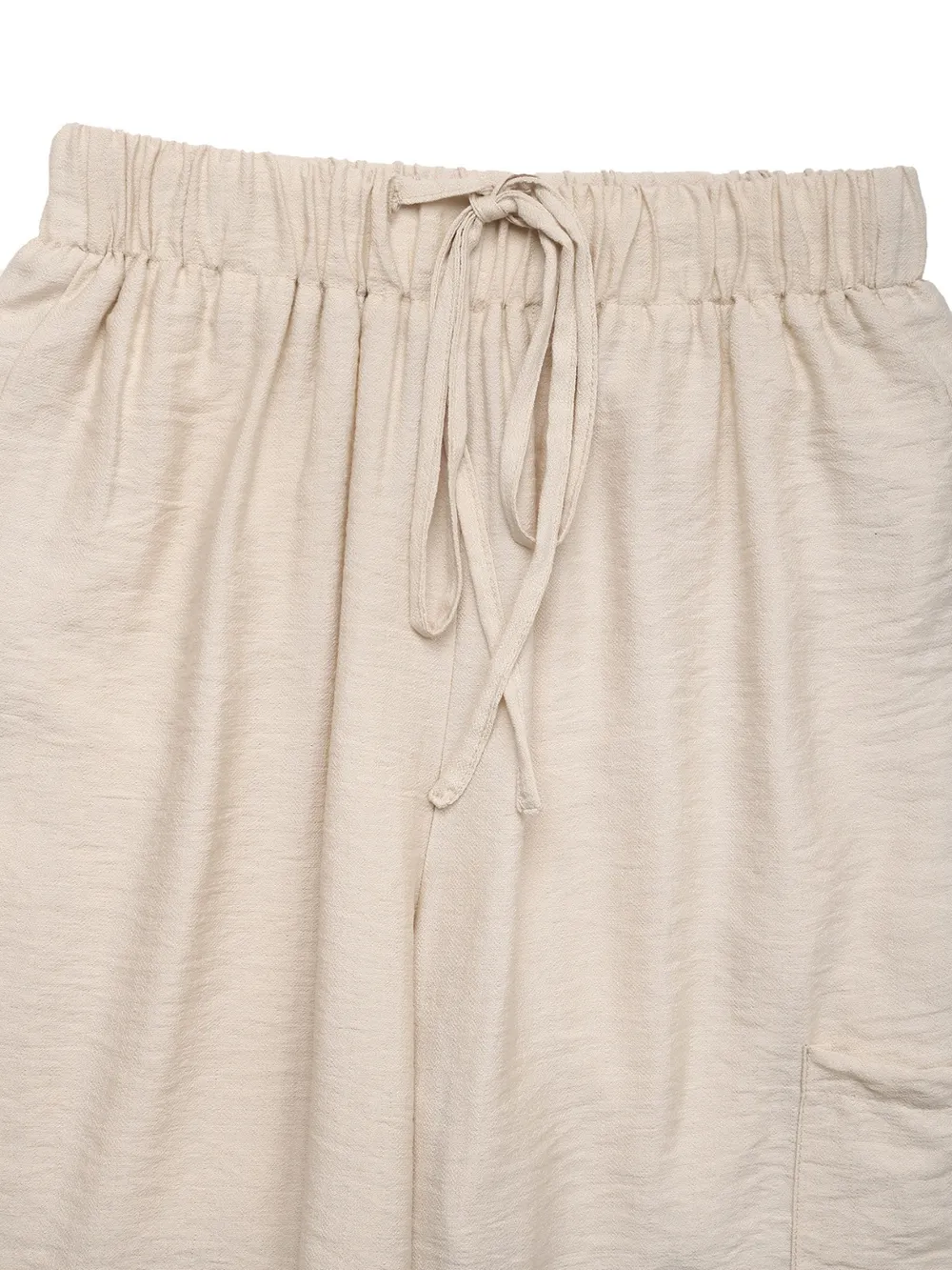 Drawstring Wide Leg Pants, image 7