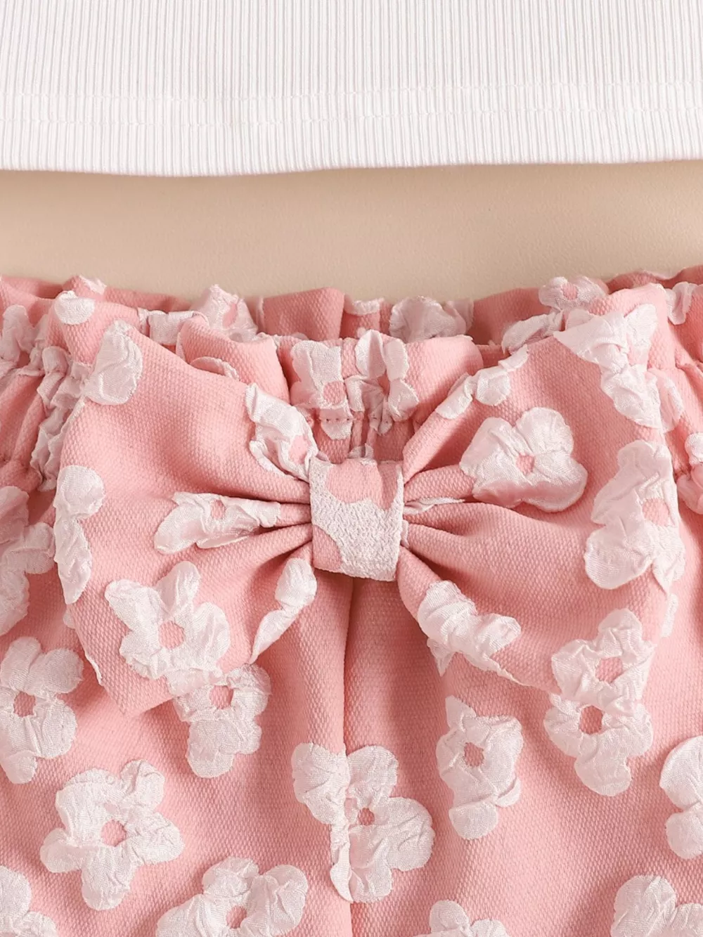 Children's Asymmetrical Neck Top and Shorts Set, image 4