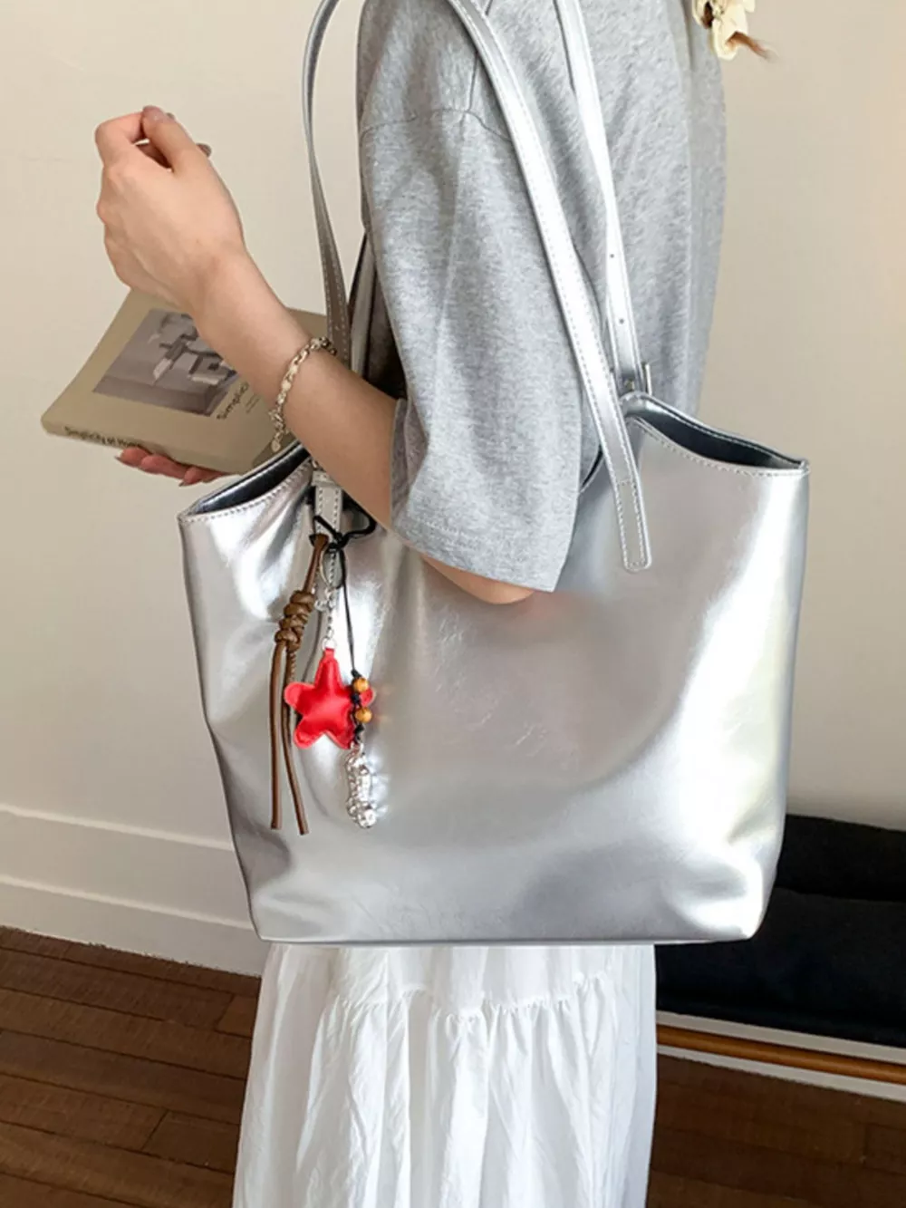 PU Leather Shoulder Bag, image 4