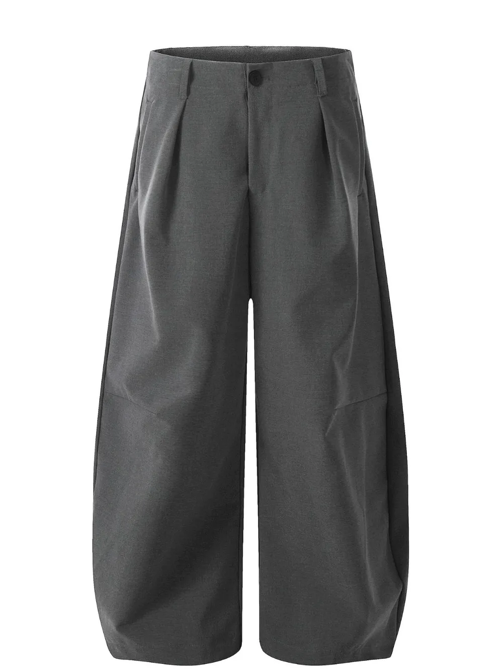 Men's Wide Leg Pleated Pants