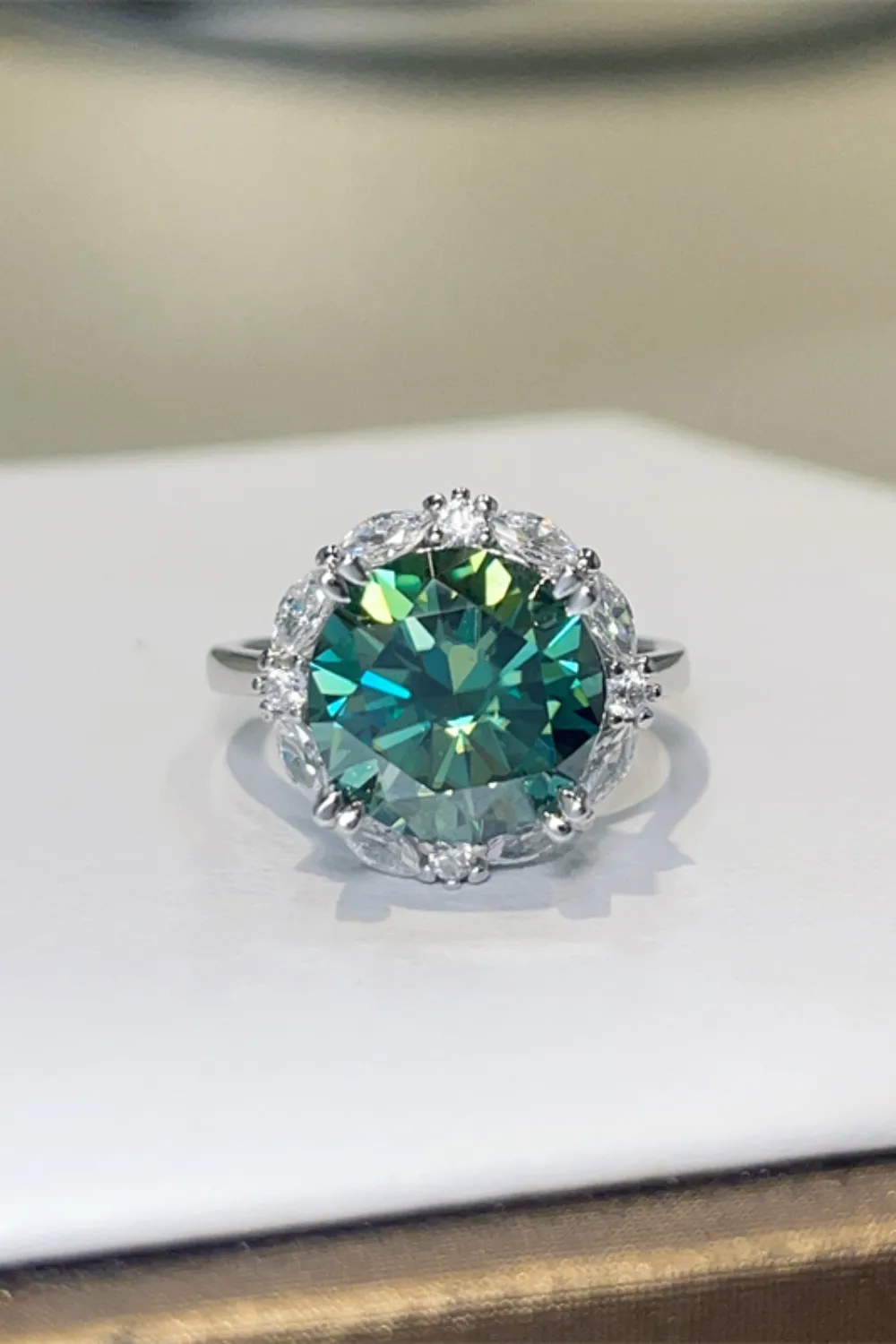 5 Carat Moissanite 925 Sterling Silver Ring, image 5