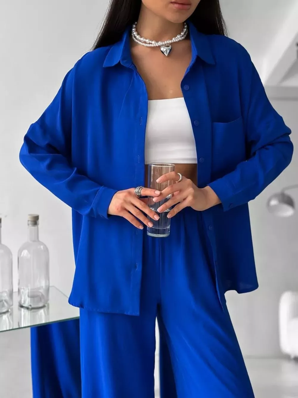 Button Down Shirt and Pants Set, image 13