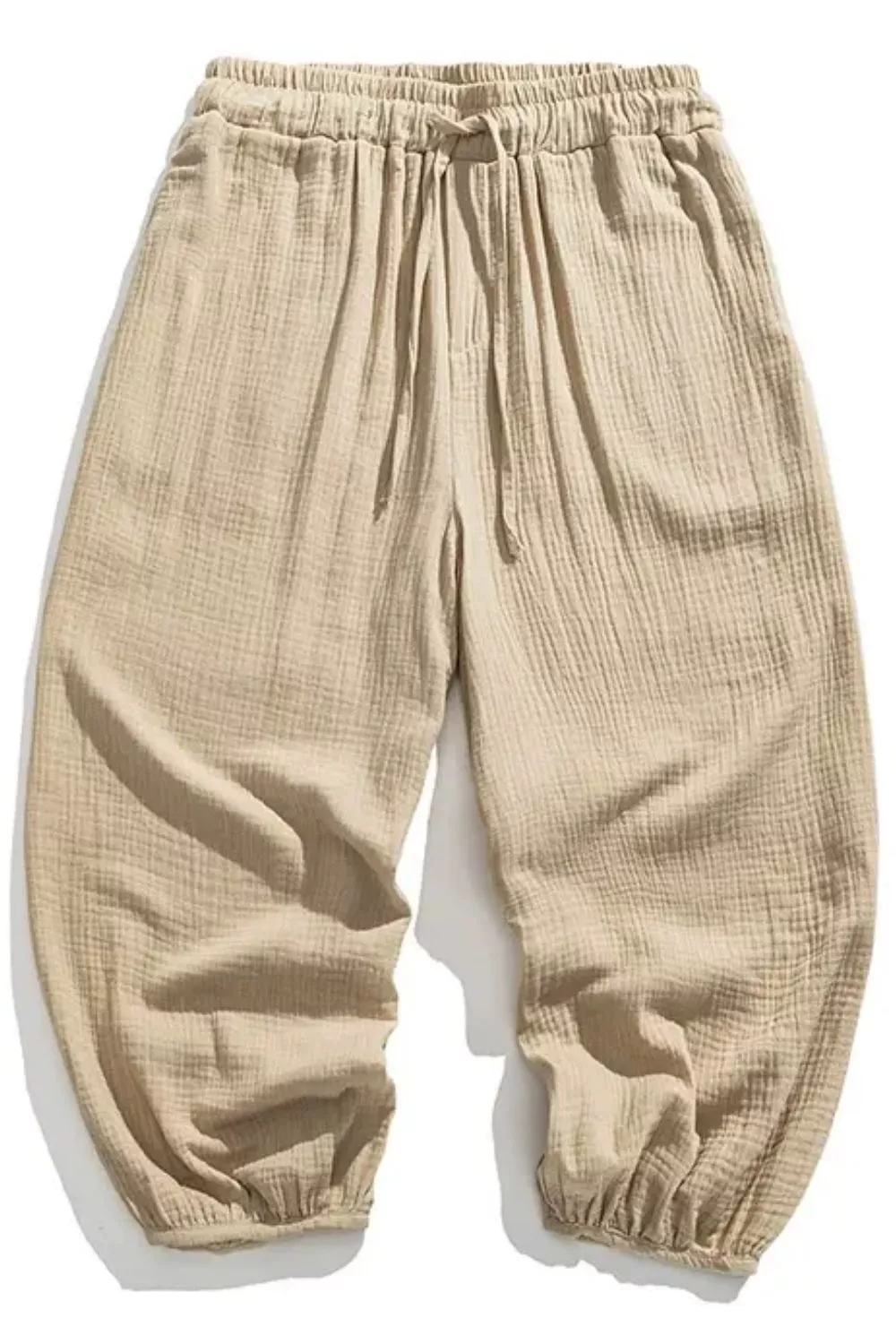 Men's Plus Size Loose Fit Harem Pants, image 5