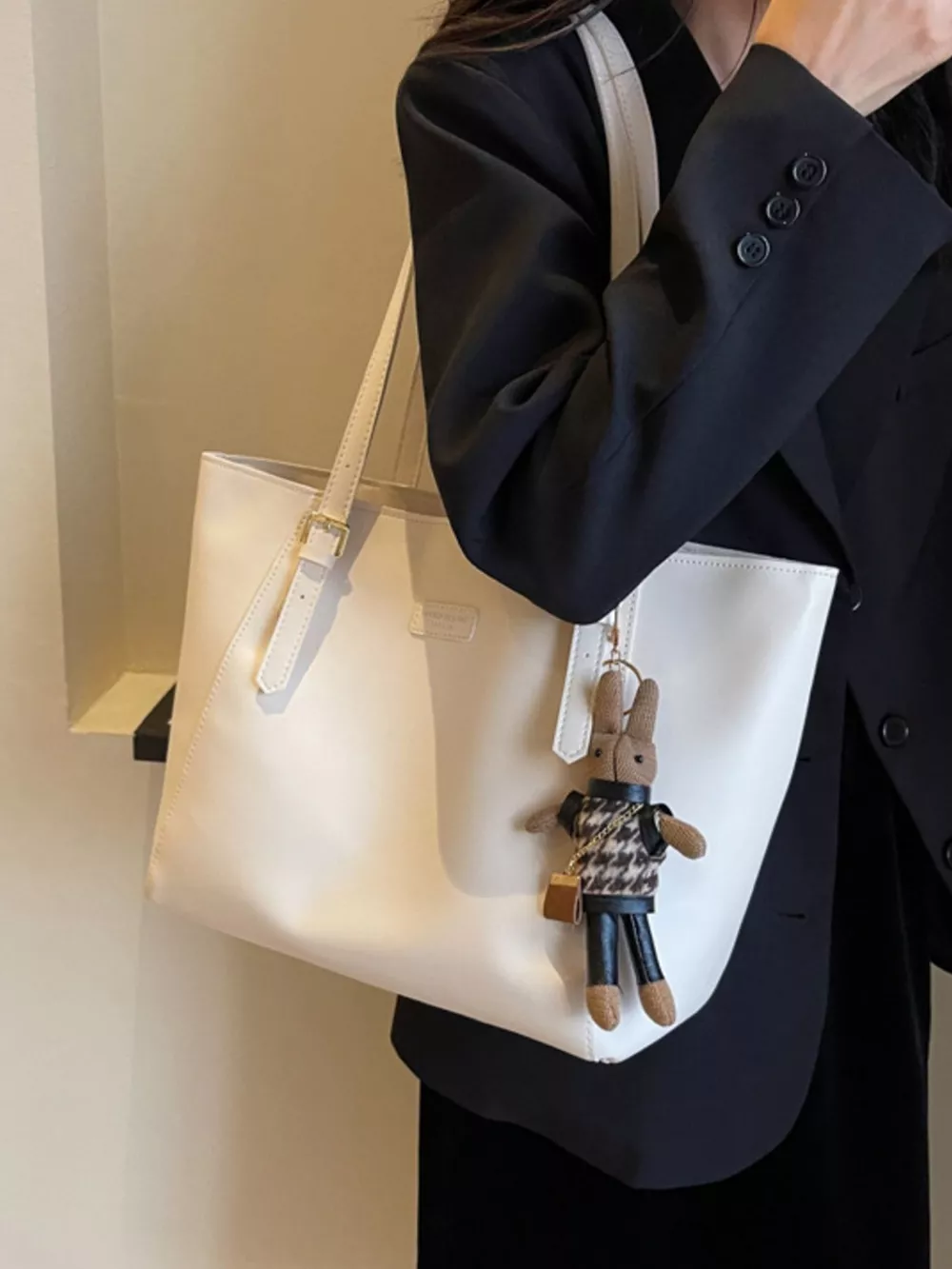 PU Leather Tote Bag, image 5