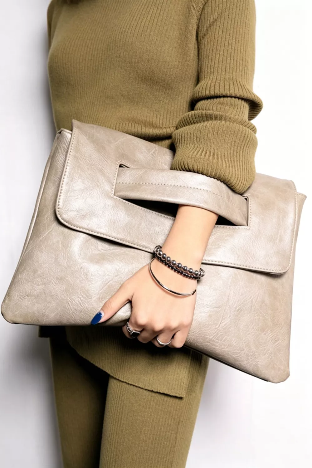 Vintage Style Envelope Clutch, image 6