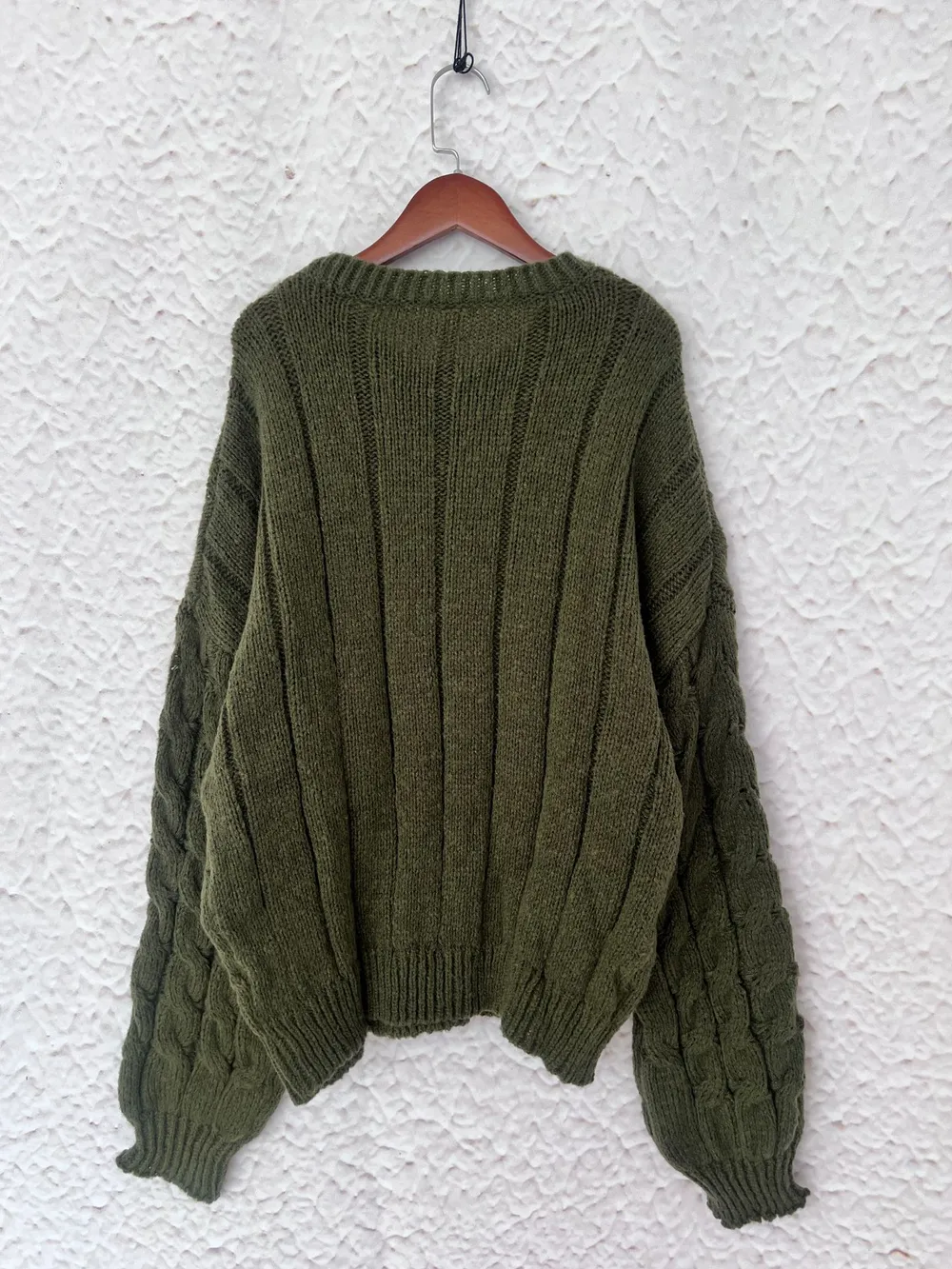 Cable Knit Long Sleeve Sweater, image 21