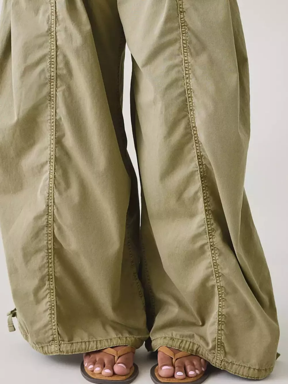 High-Waisted Cargo Wide-Leg Pants, image 33