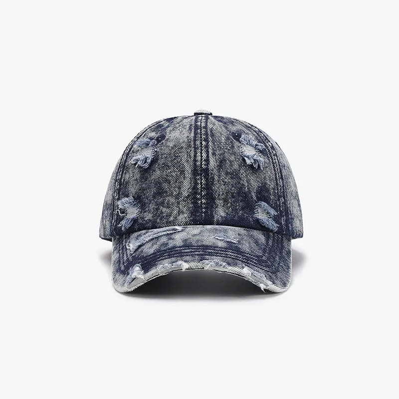 Distressed Cotton Baseball Cap, image 6