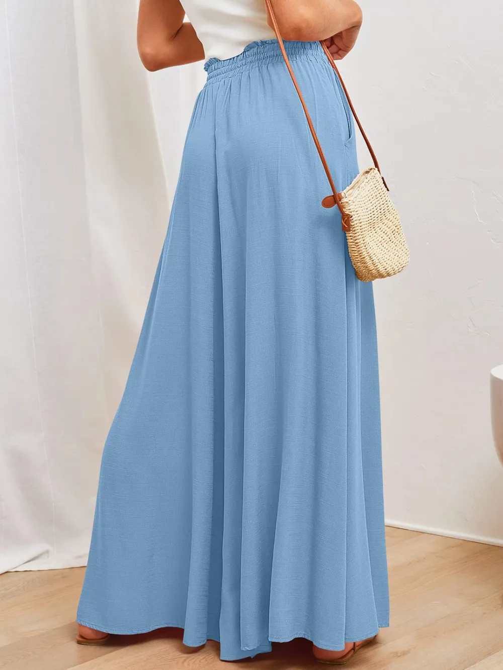 Wide Leg Pants with Pockets, image 14