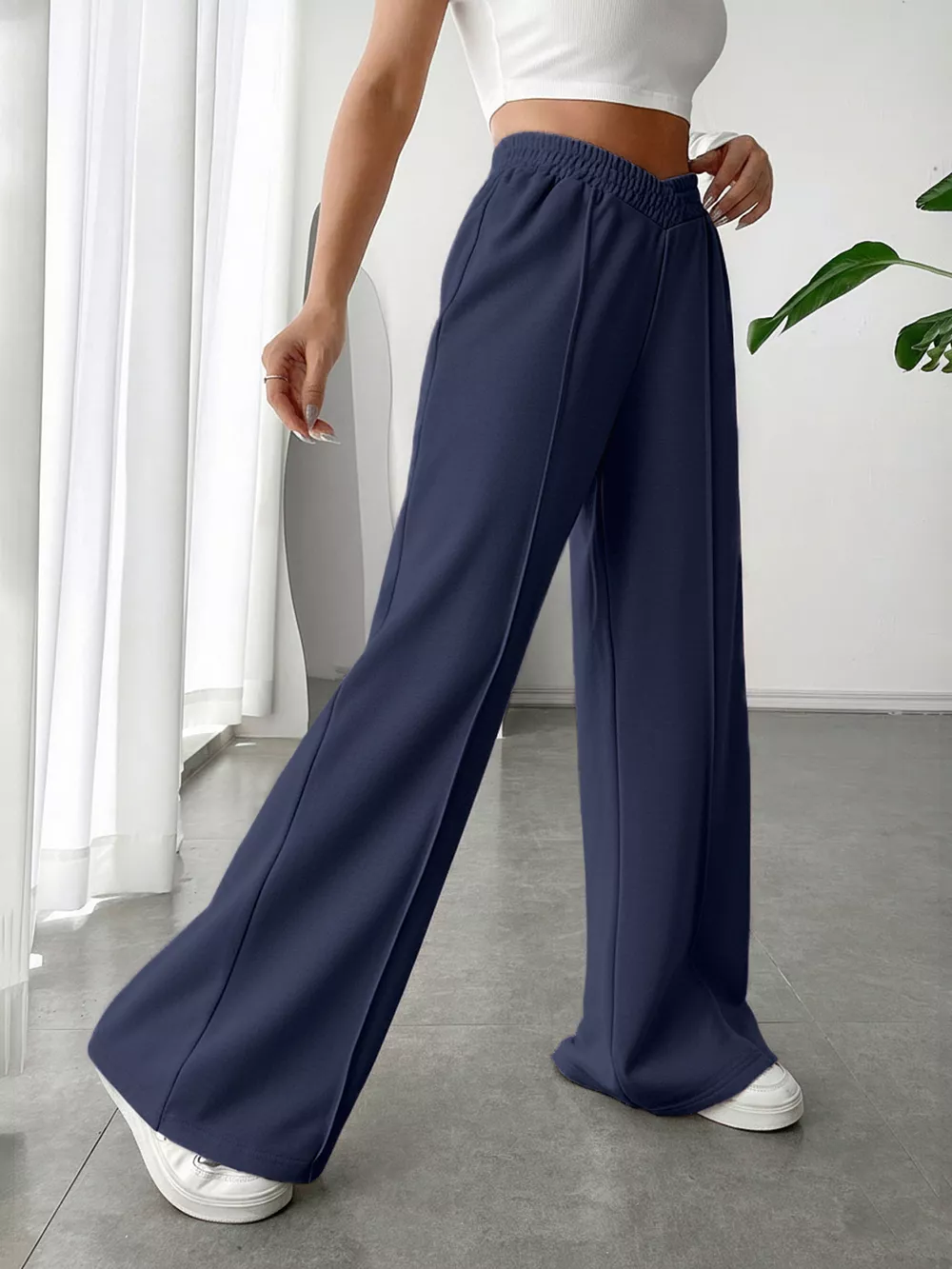 Wide Leg High Waist Pants, image 17