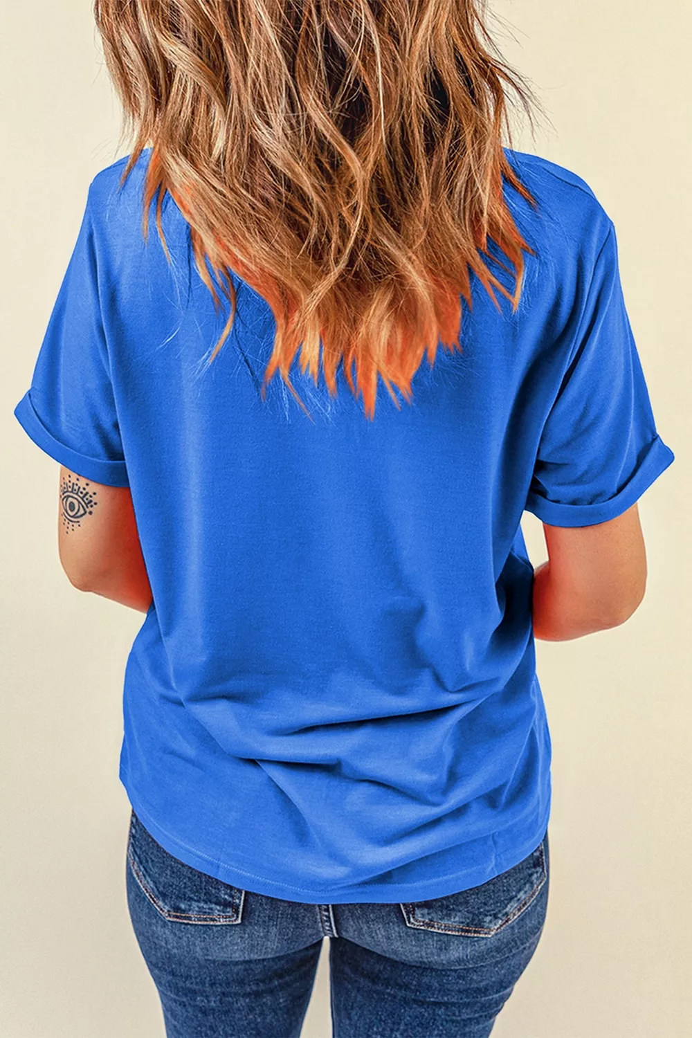 Leopard Bow Polka Dot Football Graphic Game Day T Shirt, image 4