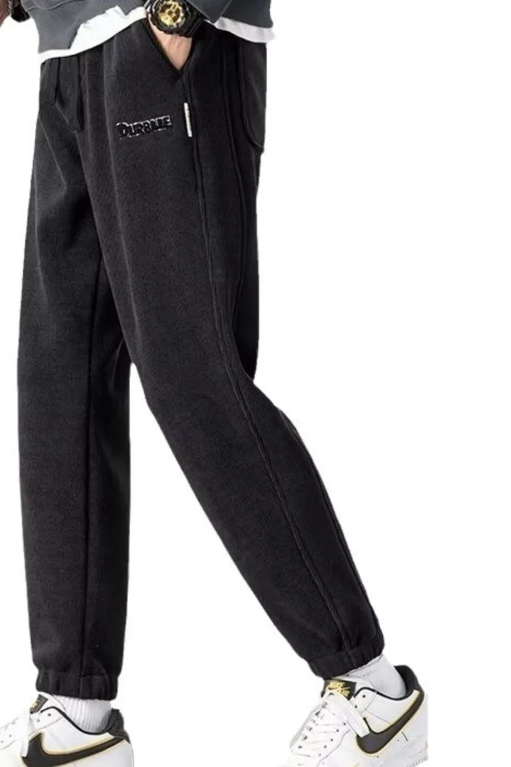 Men's Plus Size Drawstring Loose Fit Pants