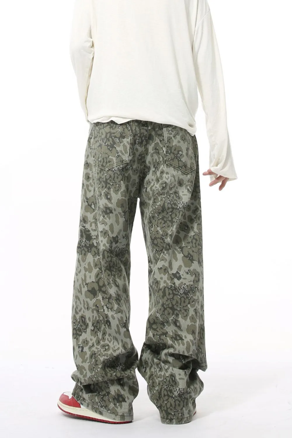 Camouflage Jeans with Pockets, image 5