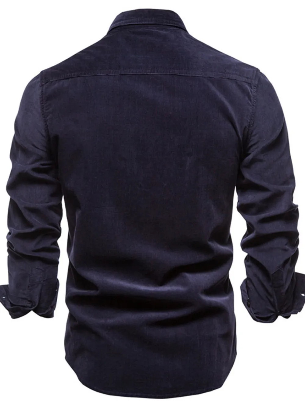 Men's Full Size Button Down Collared Neck Shirt Plus Size, image 3