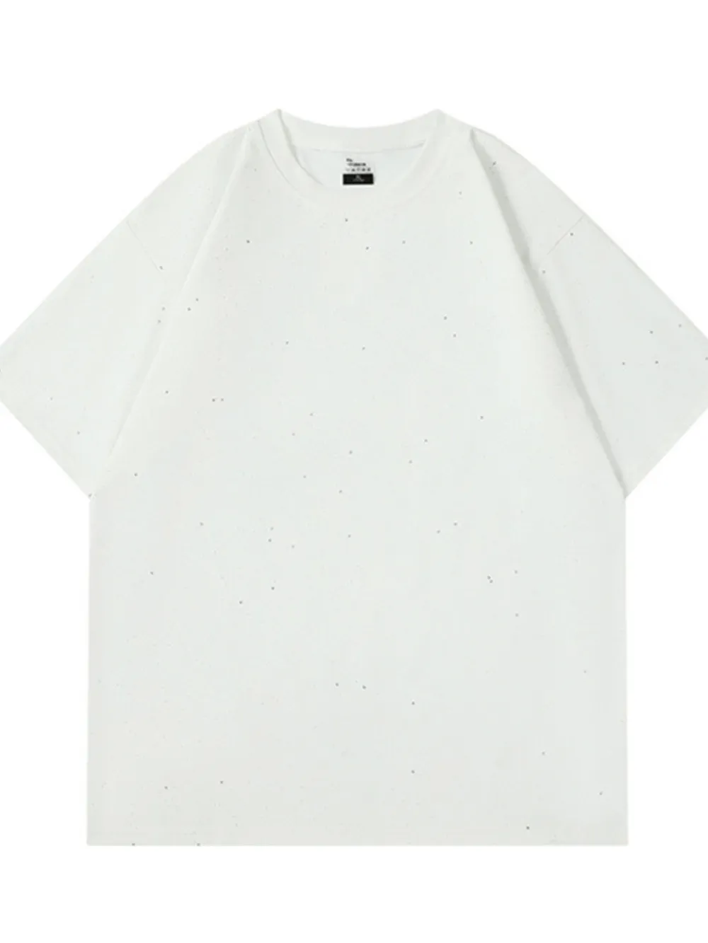 Men's Plus Size Round Neck Short Sleeve T-Shirt, image 3