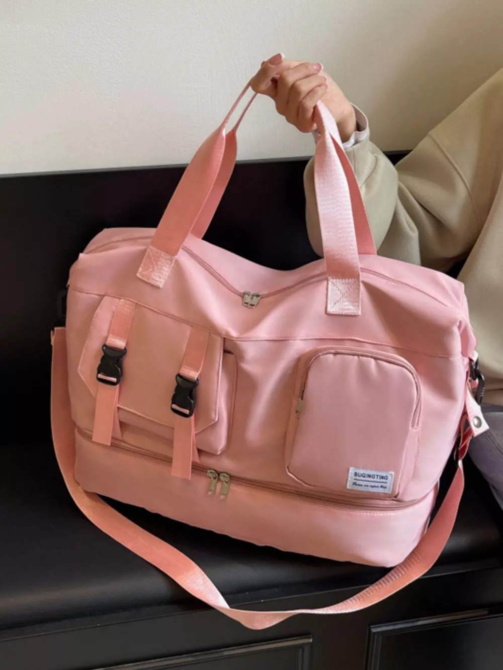 Large Capacity Multi-Pocket Travel Bag, image 4