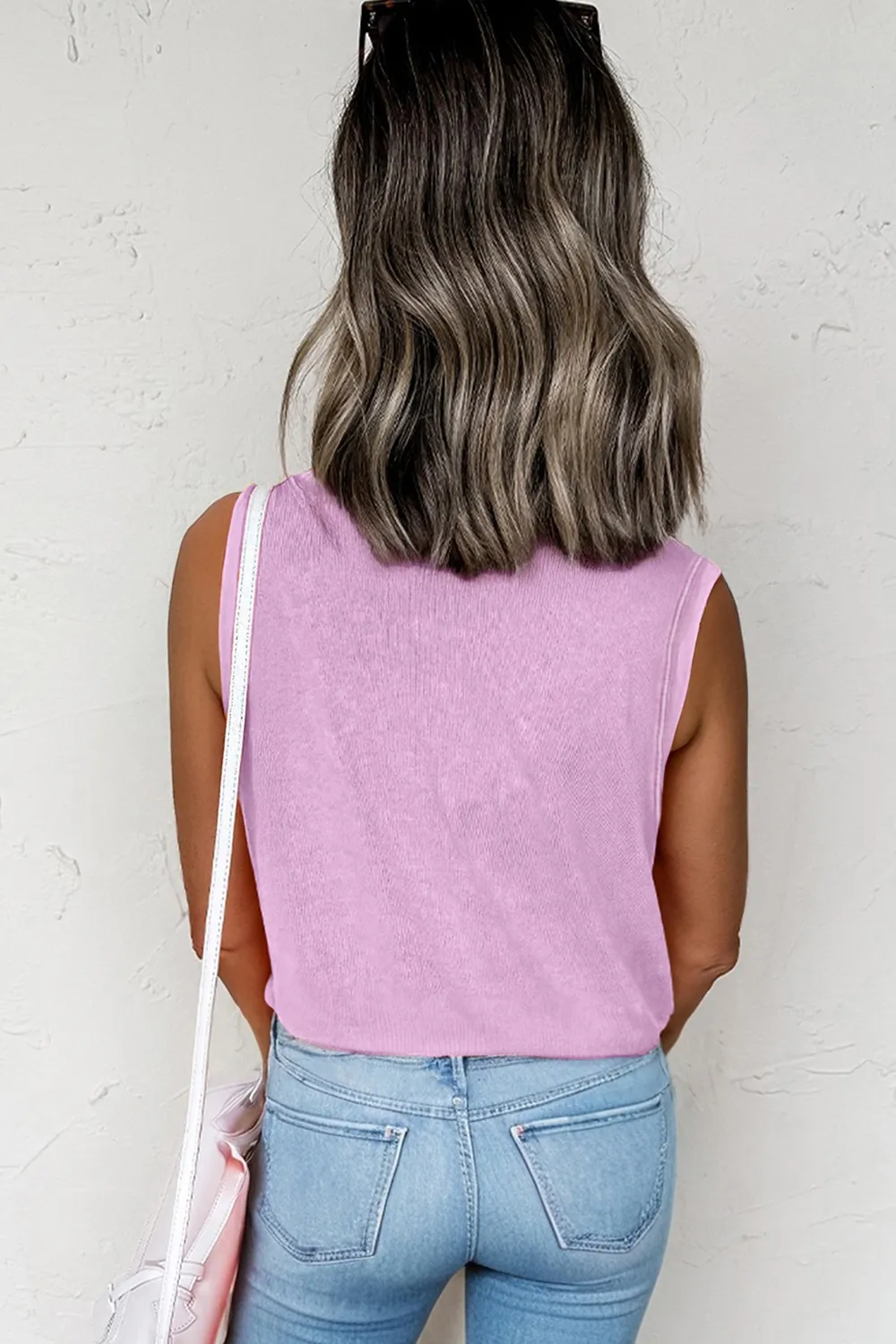 Round Neck Tank with Chest Pocket, image 19