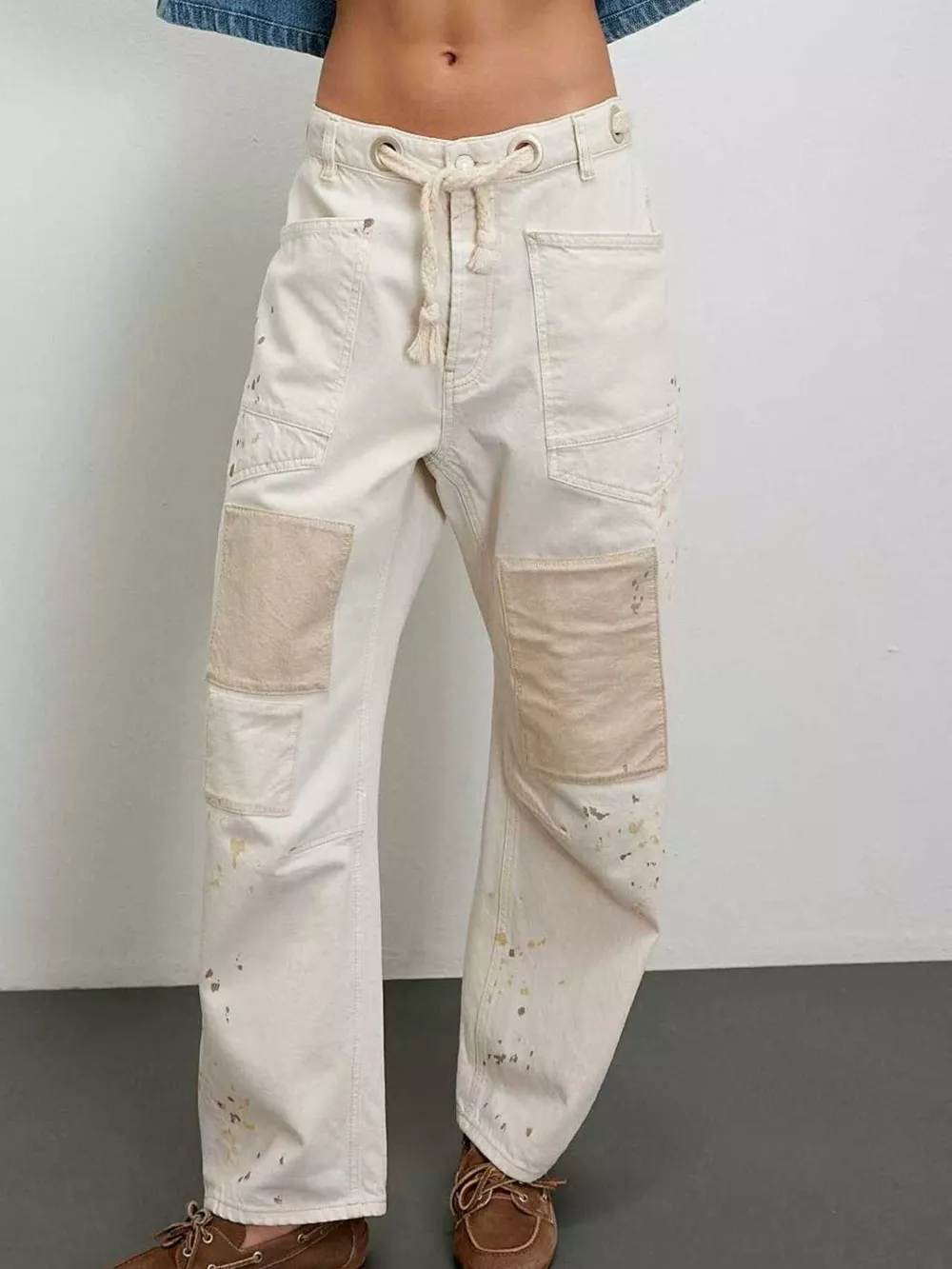 Washed Relaxed Fit Jeans, image 20