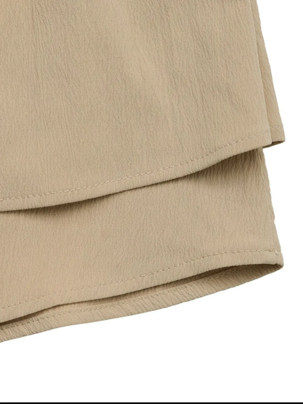 Elastic Waist Layered Skirt, image 7