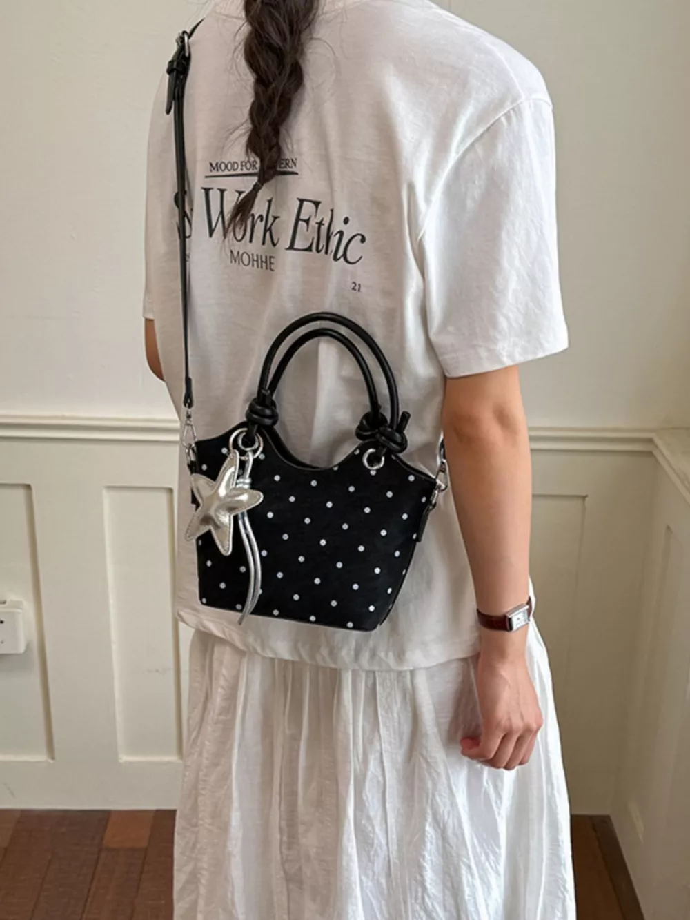 Polka Dot Crossbody Bag, image 3