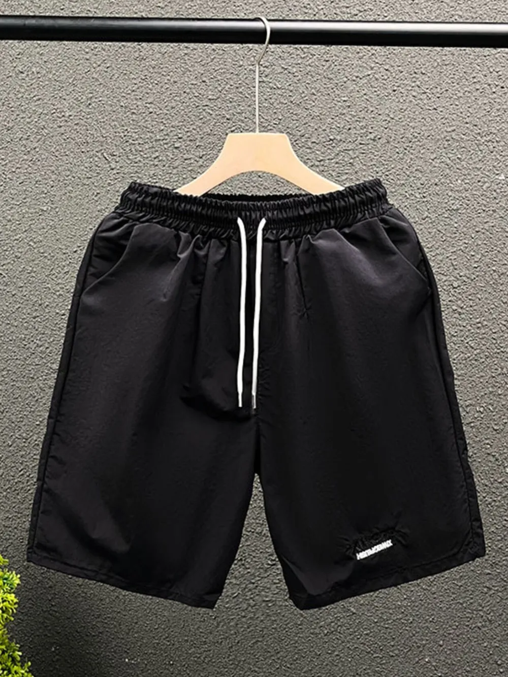 Men's Plus Size Drawstring Shorts