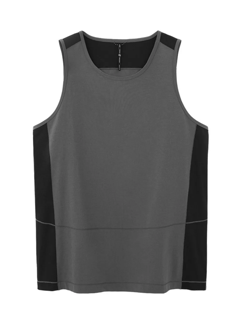 Men's Color Block Round Neck Tank, image 11