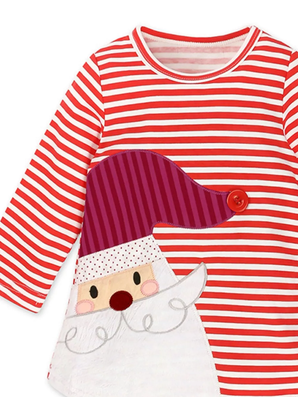 Children's Striped Long Sleeve Dress, image 7