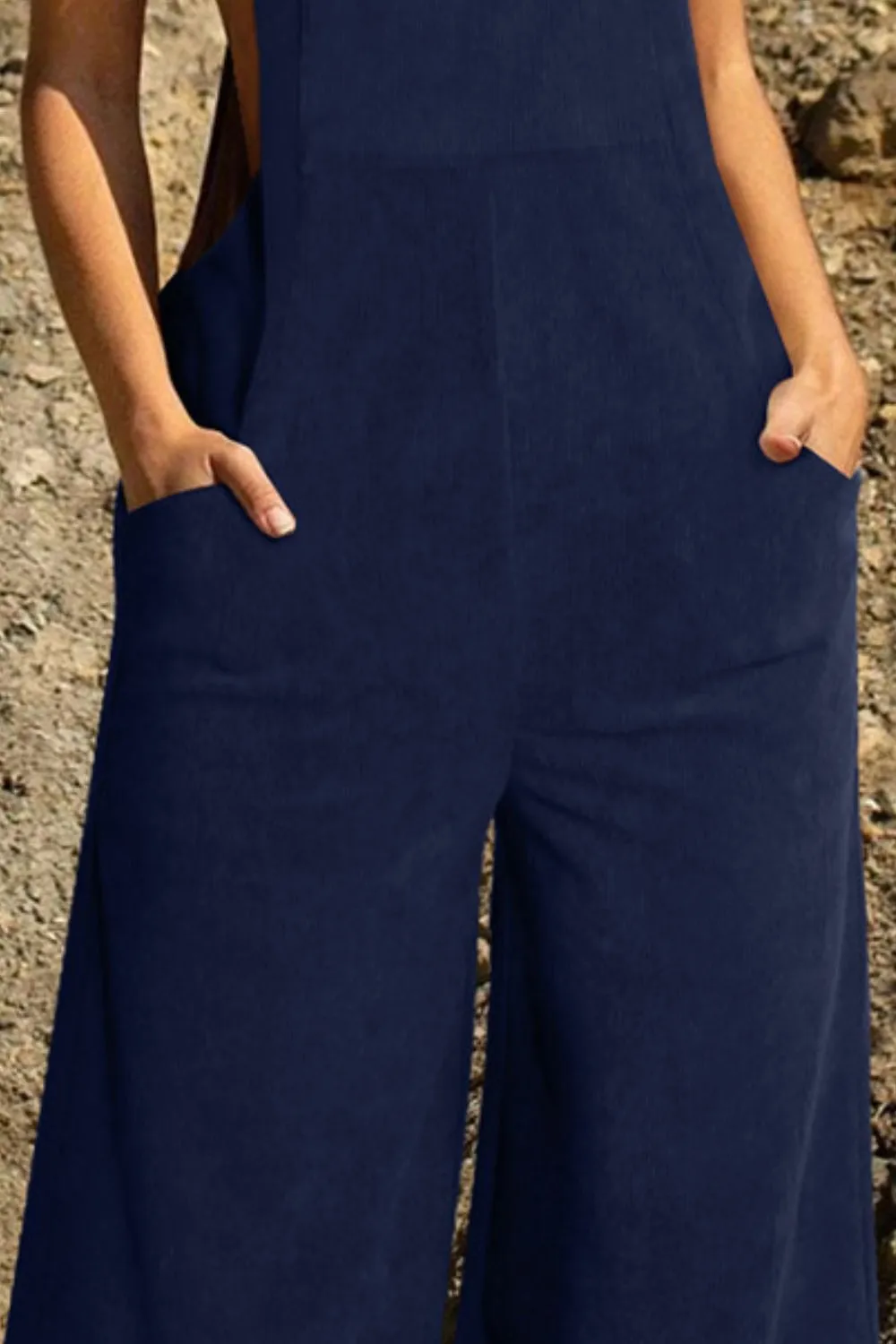 Pocketed Wide Leg Overall, image 20