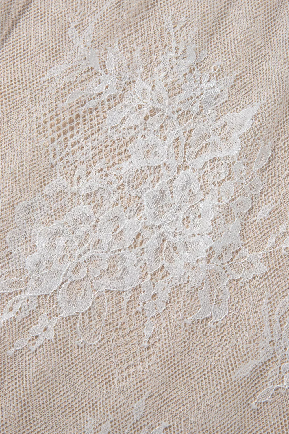 Lace Patchwork Casual T-Shirt Dress, image 12