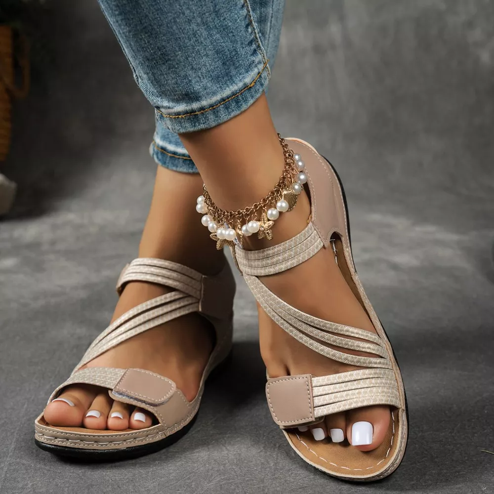 Open Toe Wedge Sandals, image 12