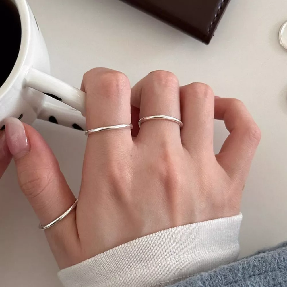 925 Sterling Silver Open Ring, image 6