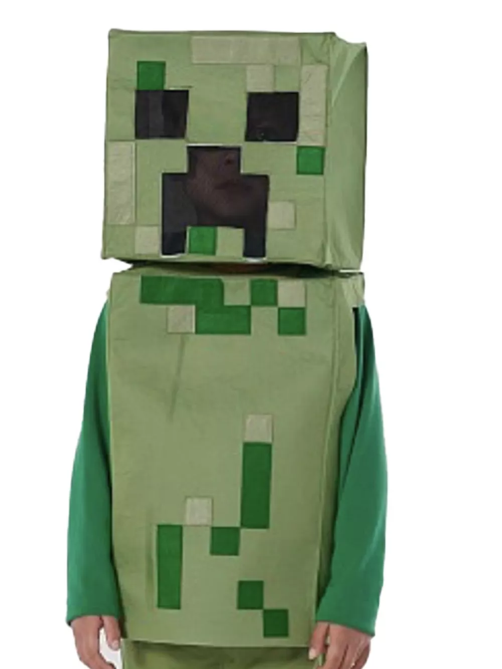 Children's Minecraft Pixelated Print Costume Set, image 23