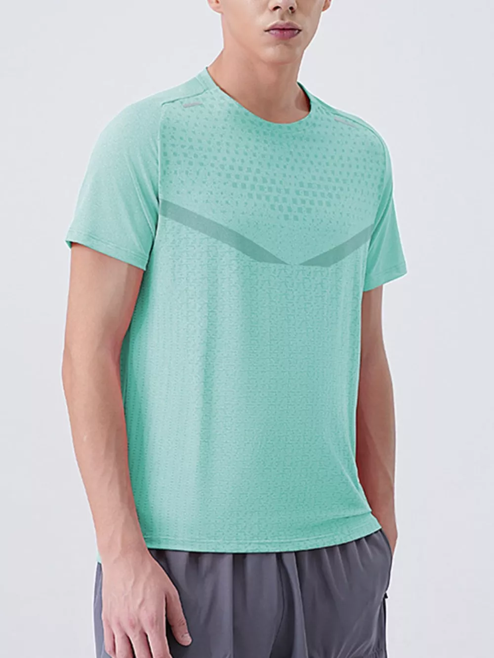 Men's Plus Size Breathable Quick-Dry Active T-Shirt, image 6